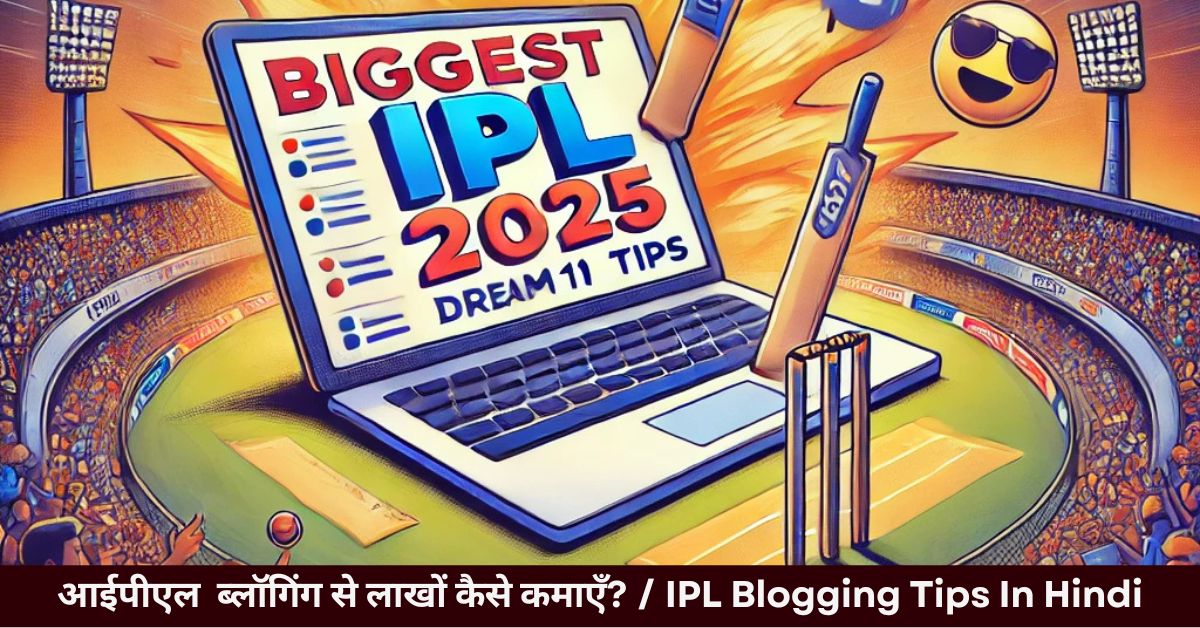 IPL 2025 ब्लॉगिंग: सिर्फ 5 मिनट में वायरल होने वाली पोस्ट कैसे लिखें? 2 ipl-seo-tips