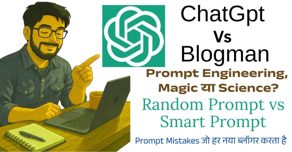 Blogman Vs ChatGPT' – ब्लॉगिंग के ऐसे सीक्रेट जो सिर्फ 1% ब्लॉगर्स जानते हैं! 3 chatgpt-blogging-prompt-engineering-in-hindi